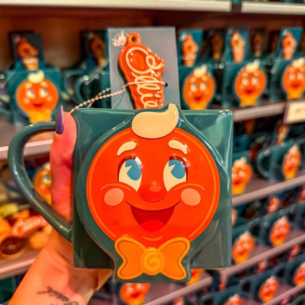 Disney Parks Jollywood Nights Ollie Coffee Mug with Spoon